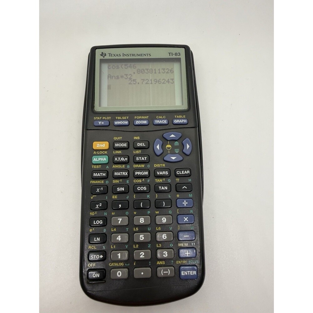 Texas Instruments TI-83 Plus Graphing Calculator for High School Math & Science